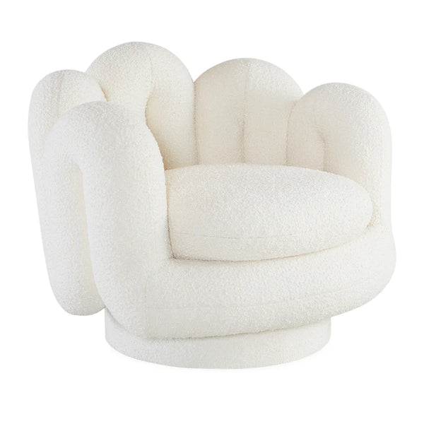 US SERPENTINE SWIVEL CHAIR - OLYMPUS IVORY - 33460