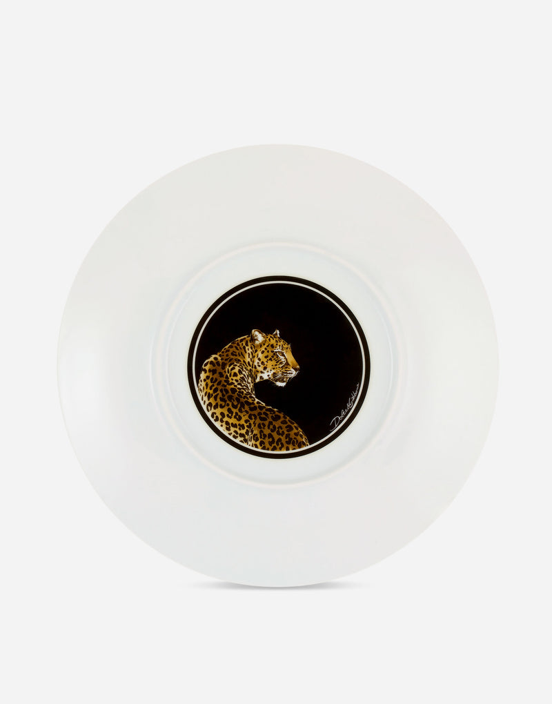 Leopard Charger Plate