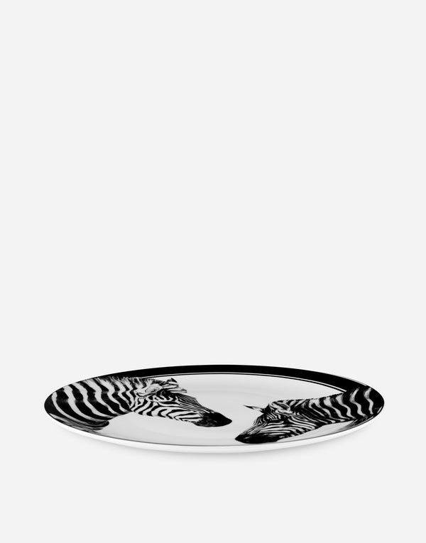 Zebra Charger Plate