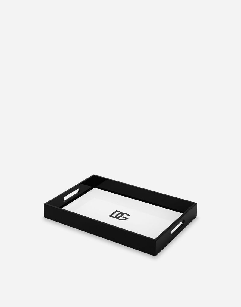 DG Logo White Rectangular Tray