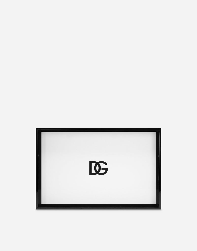 DG Logo White Rectangular Tray