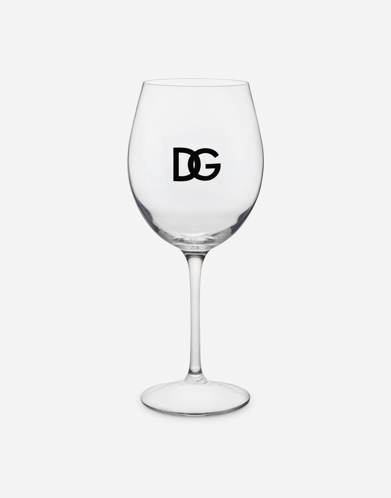 DG Logo Set 2 Wine Glasses