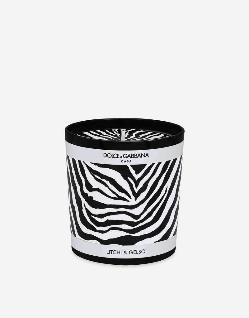 Zebra Scented Candle Lychee and Mulberry