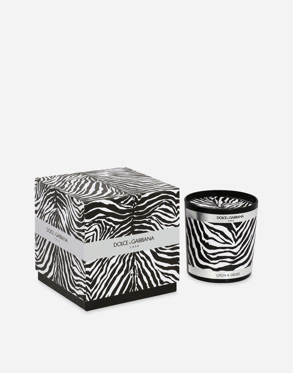 Zebra Scented Candle Lychee and Mulberry