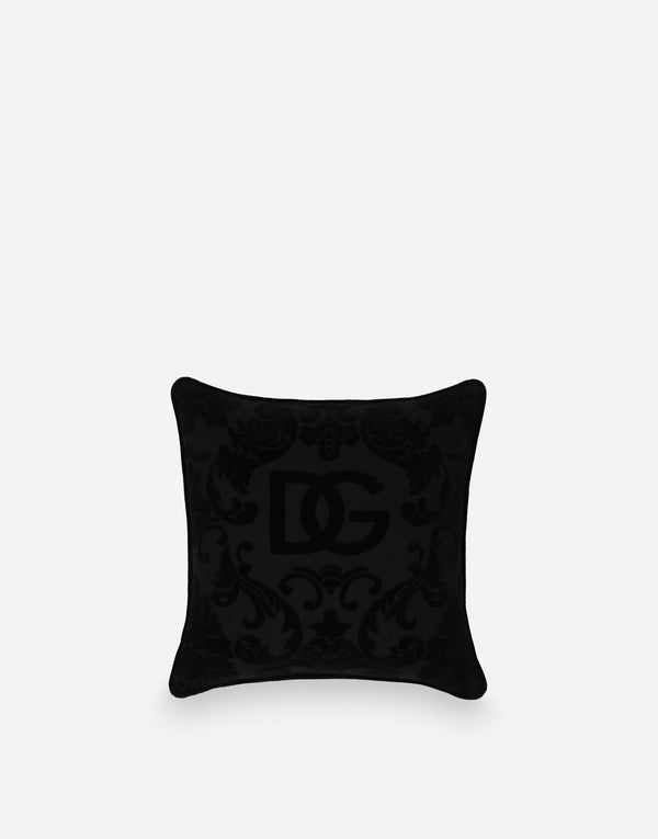 Crosswise Black Outdoor Cushion