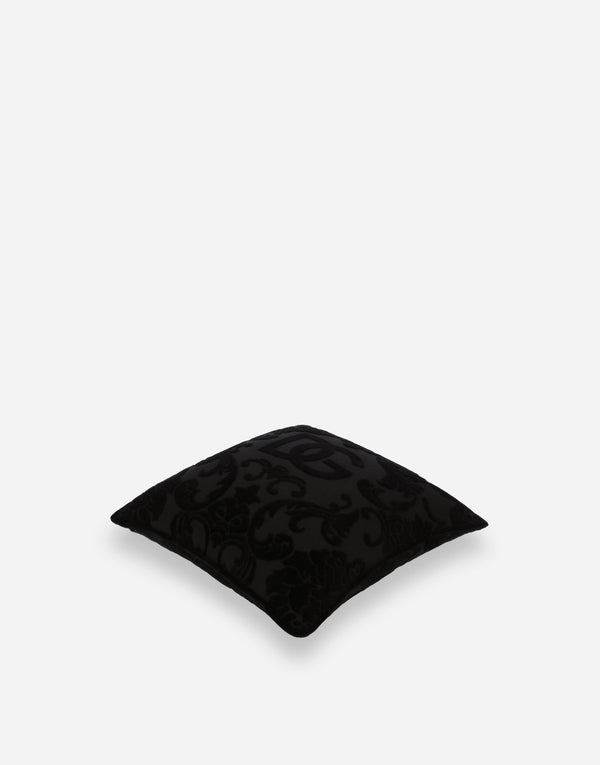 Crosswise Black Outdoor Cushion