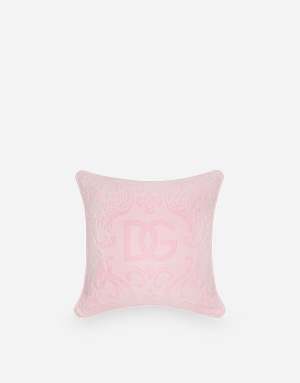 Crosswise Pink Outdoor Cushion