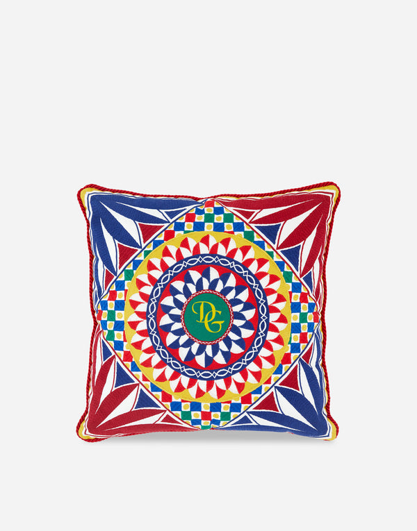 Medium Carretto Embroidered Cushion 3