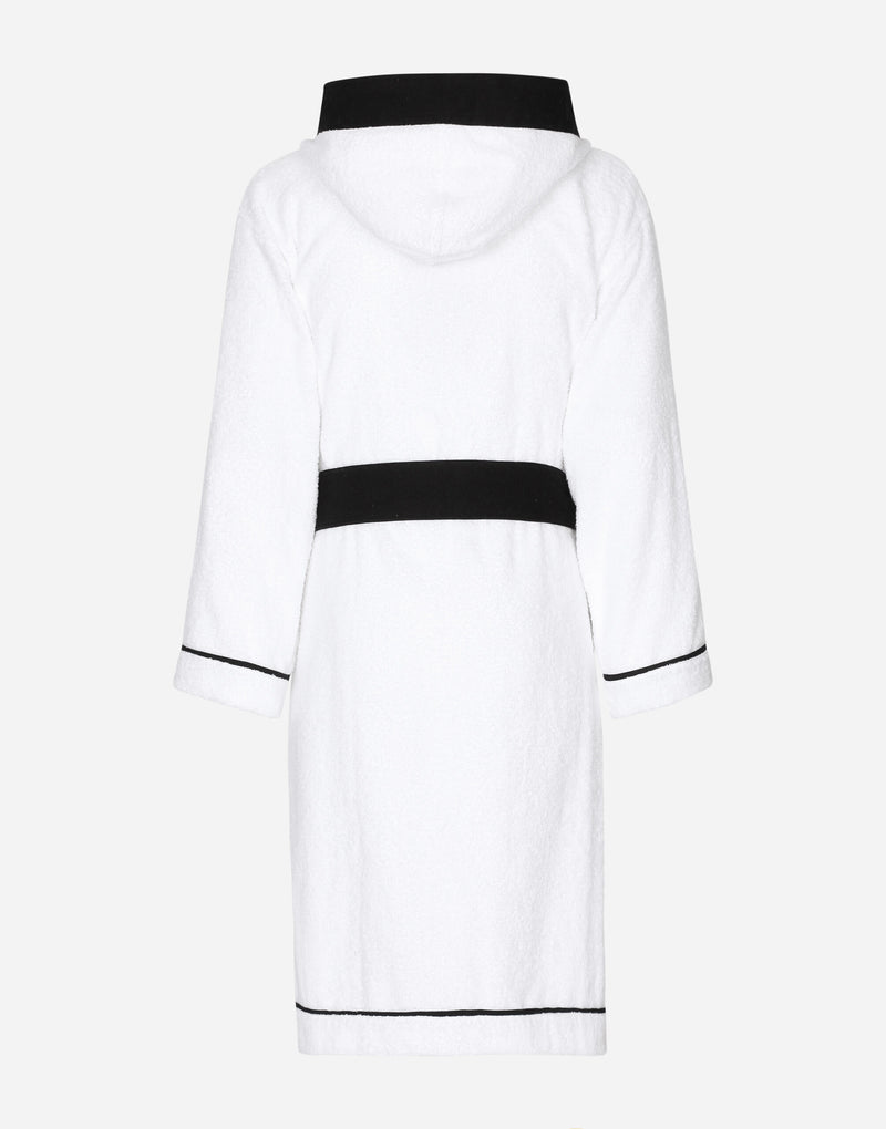 DG Logo Hooded Bathrobe