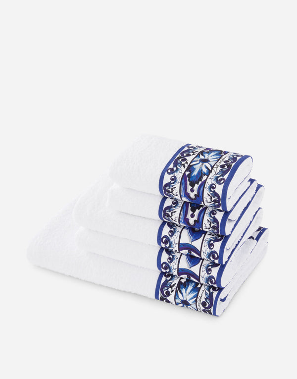 Mediterranean Blue 5 Piece Towel Set