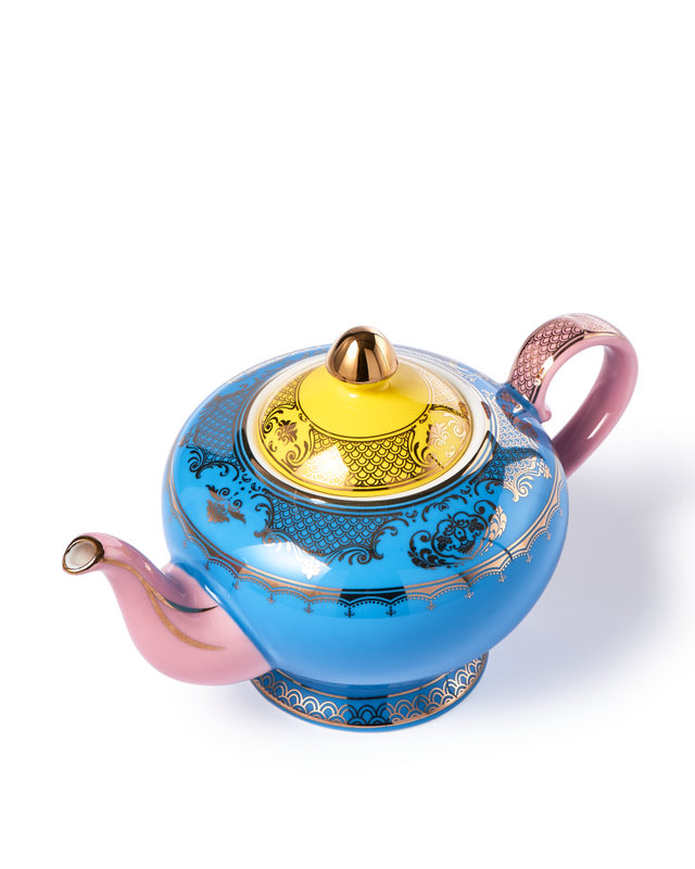 Grandpa Teapot Multi-color