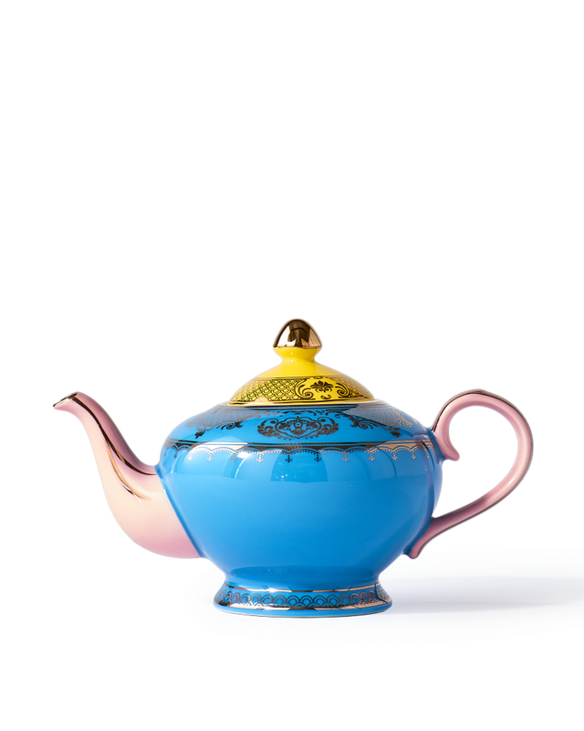 Grandpa Teapot Multi-color