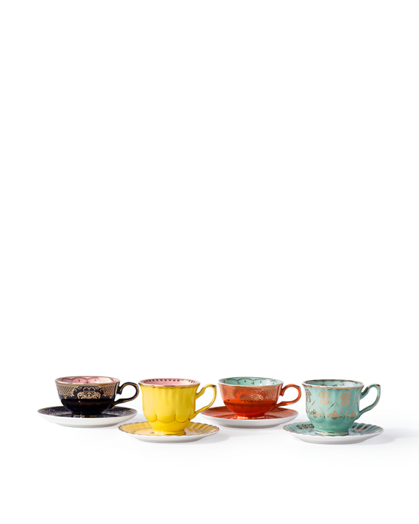 Grandpa Teacups Multi-colour