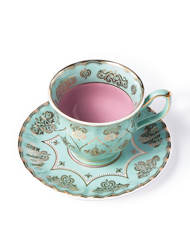 Grandpa Teacups Multi-colour