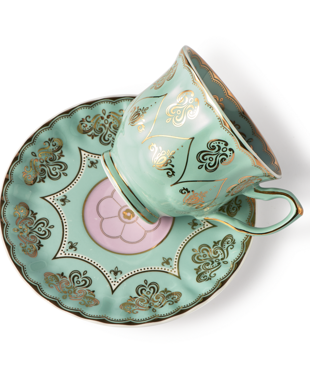 Grandpa Teacups Multi-colour