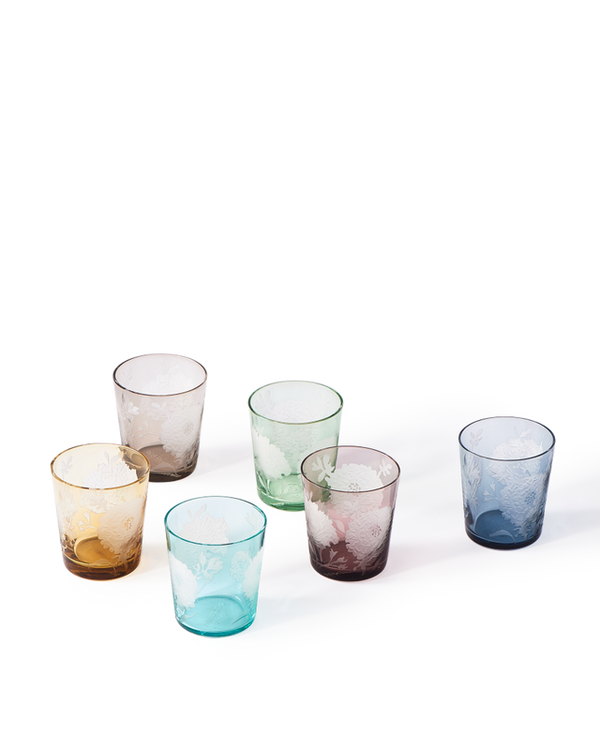 Peony Tumblers Multi-colour