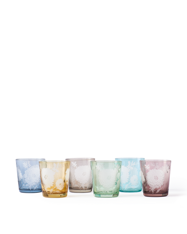 Peony Tumblers Multi-colour