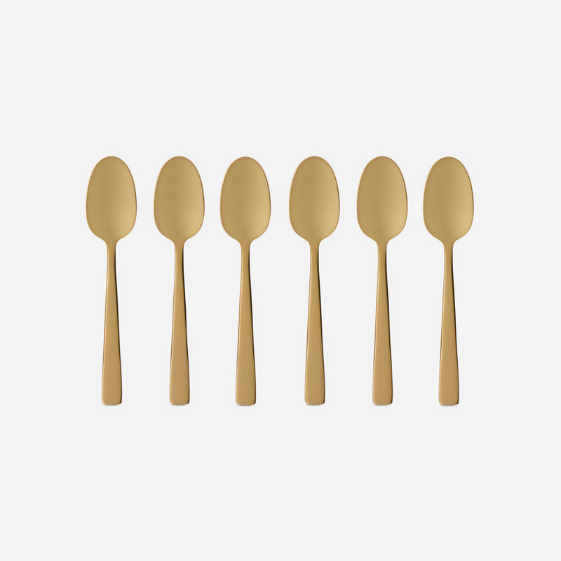 Carretto Set of 6 Moka Spoons
