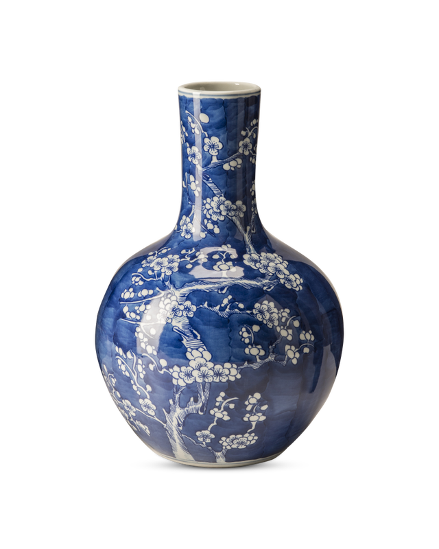 Blossom Vase - S Dark blue