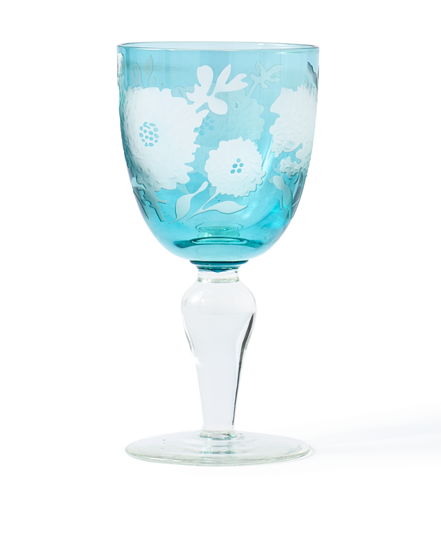 Peony Wine Glasses Multi-color