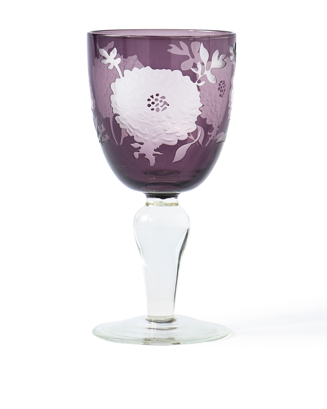 Peony Wine Glasses Multi-color