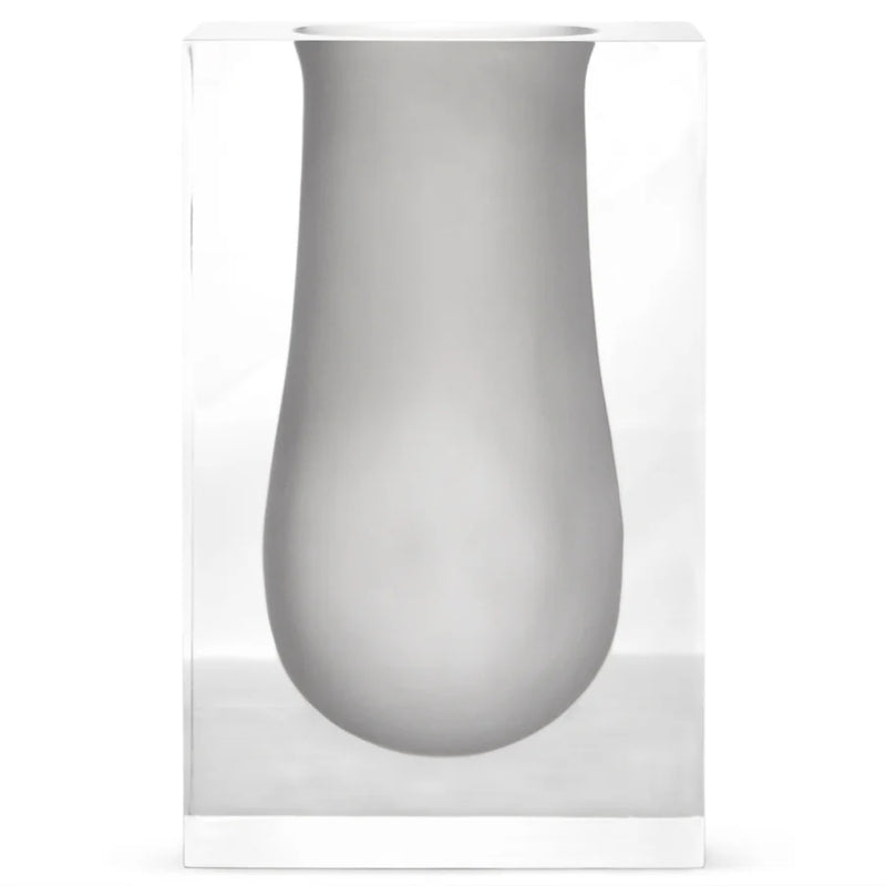 BEL AIR MEGA SCOOP VASE WHITE