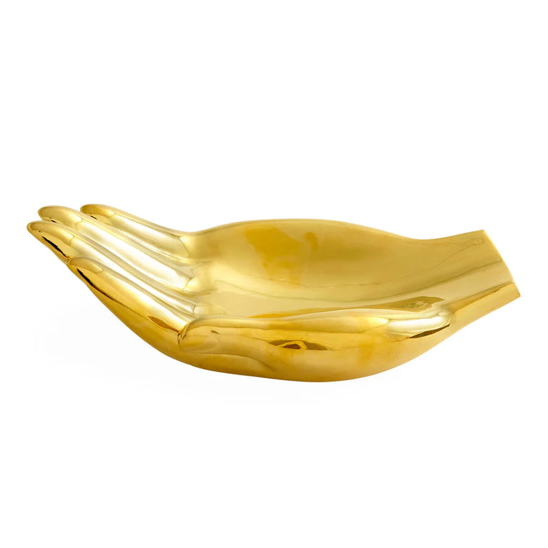 BRASS HAND BOWL POLISHED BRASS