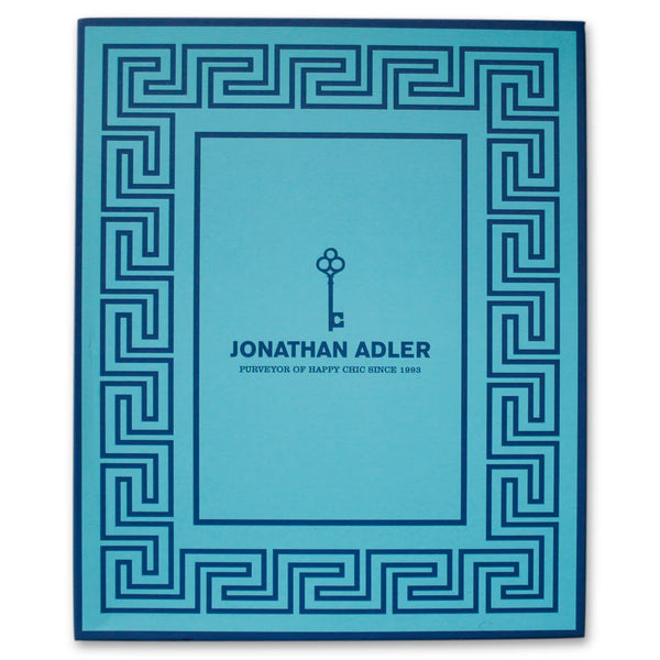 CHARADE FRAME - GREEK KEY - WHITE - 4" X 6" - RESOURCE - 34345
