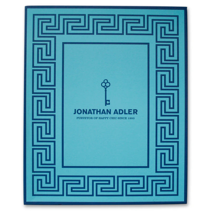 CHARADE FRAME - GREEK KEY - WHITE - 4" X 6" - RESOURCE - 34345