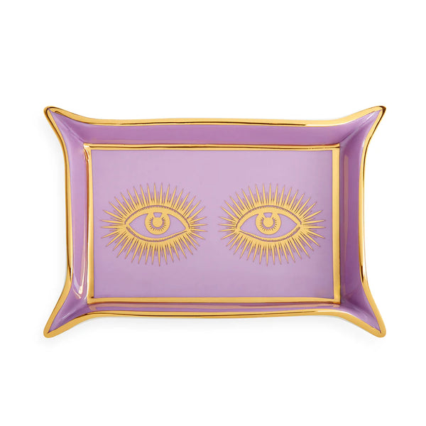 EYES VALET TRAY PURPLE