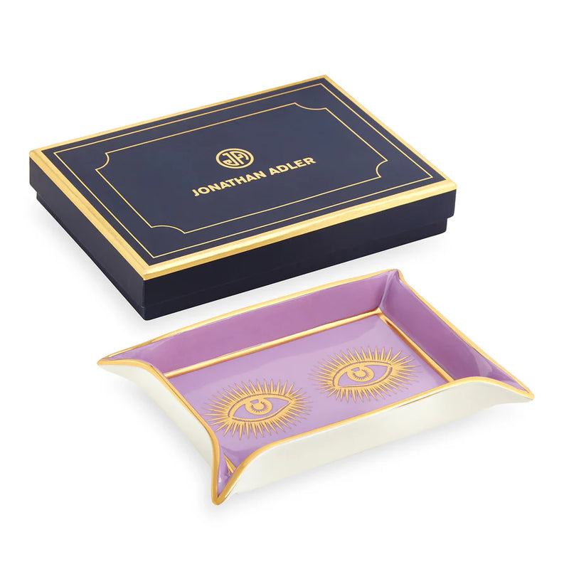 EYES VALET TRAY PURPLE