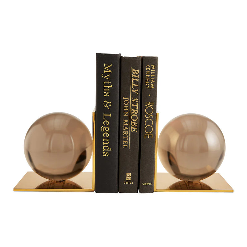 GLOBO BOOKEND SET BLUE