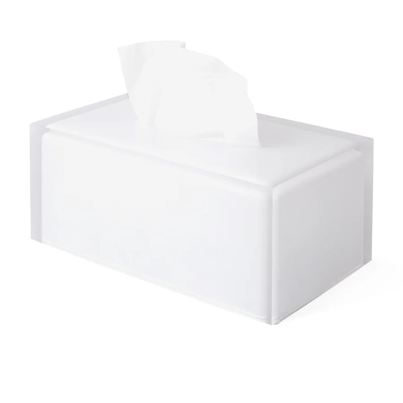 HOLLYWOOD LONG TISSUE BOX WHITE