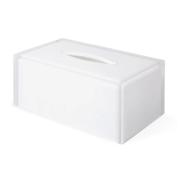 HOLLYWOOD LONG TISSUE BOX WHITE