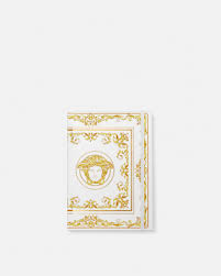 NOTEBOOK MEDUSA GALA WHITE/GOLD