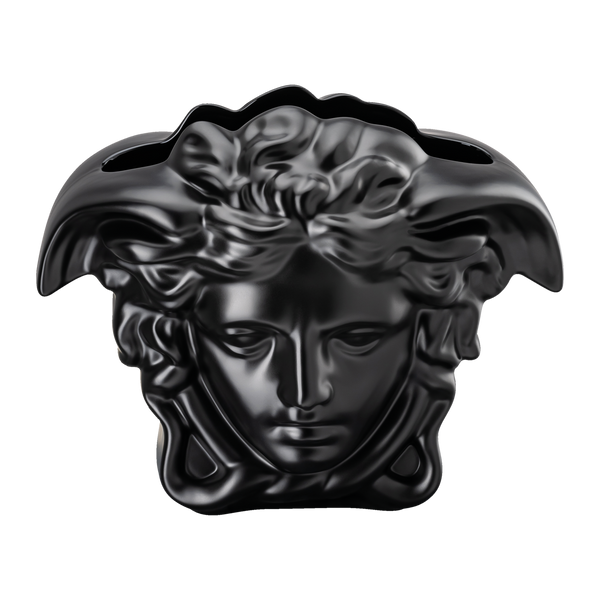 Medusa Grande Black Vase 30cm