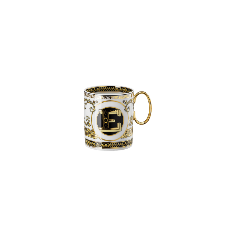 Virtus Alphabet E Mug with handle