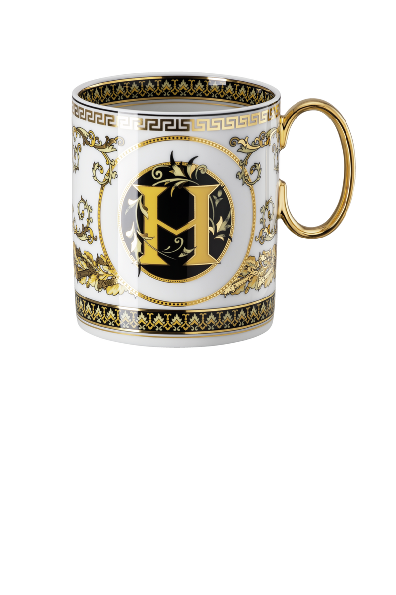 Virtus Alphabet H Mug with Handle