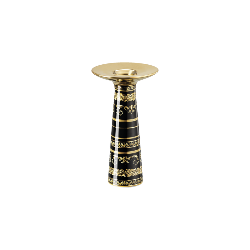 Virtus Gala Black Vase/Candleholder 18cm