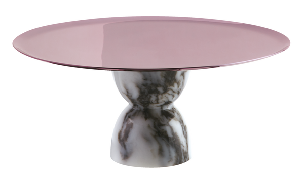 Stand Madame Pvd Parfait Amour Base Resin White Marble