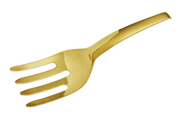Spaghetti Serving Fork 28.5cm Living Pvd Gold Gift Pack