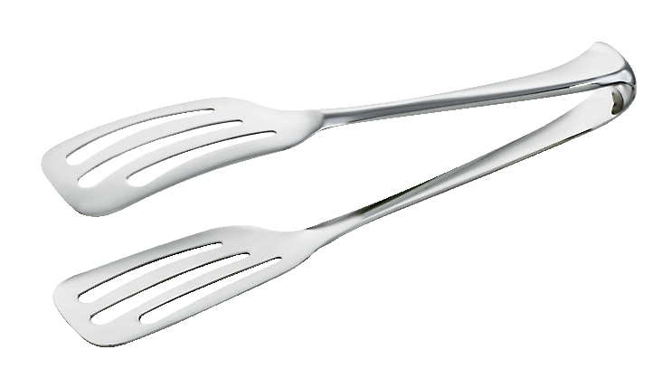 Toast/Pastry Tongs 30cm Packed Living S/Steel