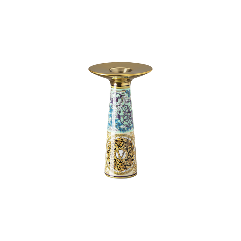 Barocco Mosaic Vase/andleholder 18cm