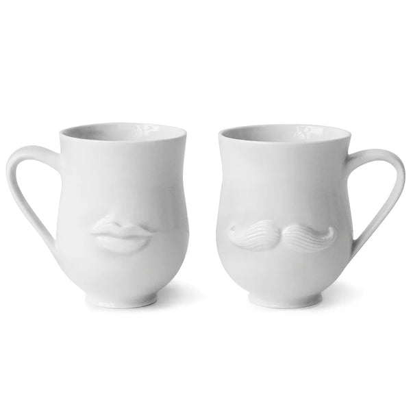 MR. & MRS. MUSE REVERSIBLE MUG WHITE