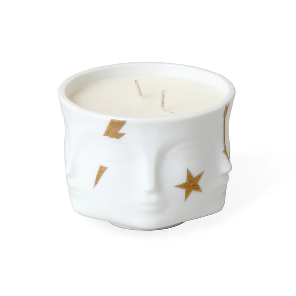 GILDED MUSE CANDLE WHITE/GOLD