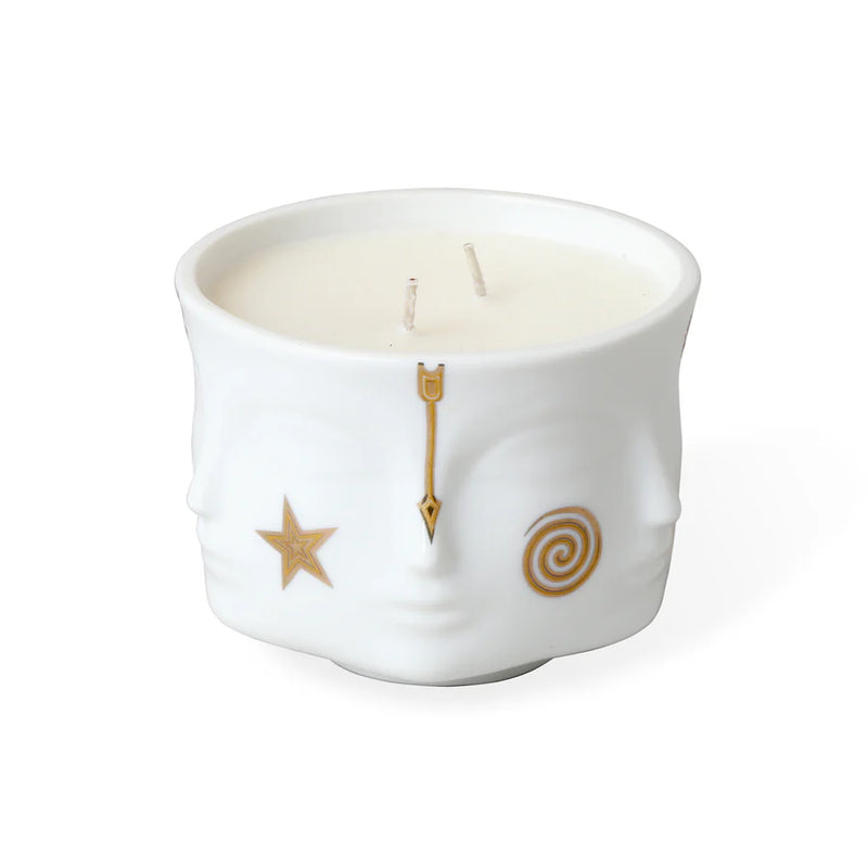 GILDED MUSE CANDLE WHITE/GOLD