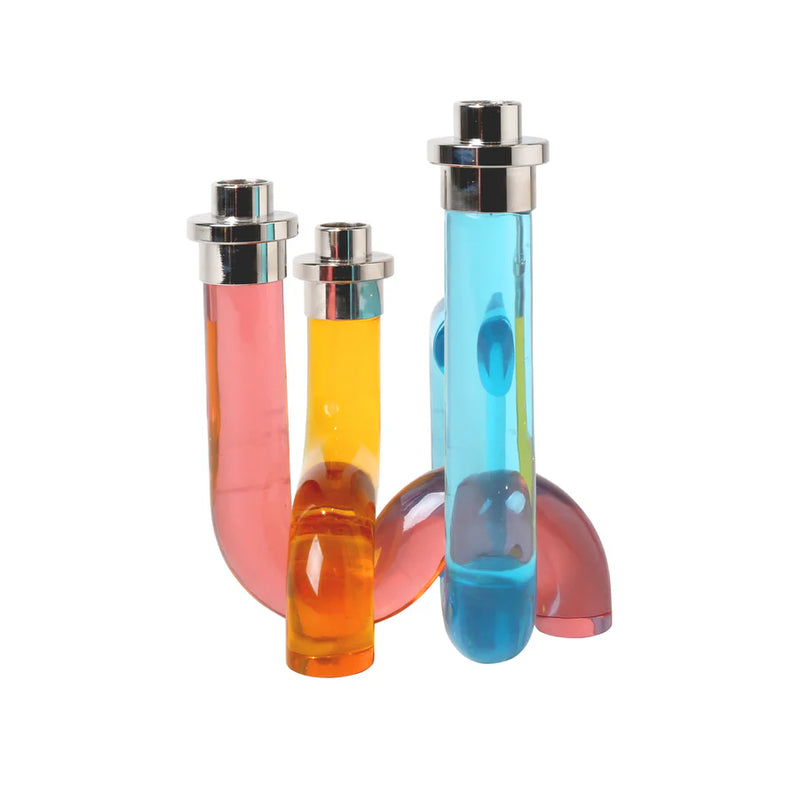 POMPIDOU ACRYLIC CANDLEHOLDER