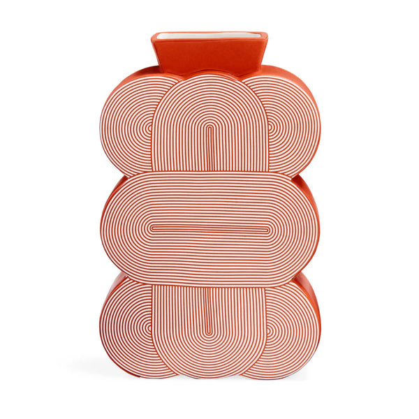 POMPIDOU MEDIUM VASE - RED - 32602