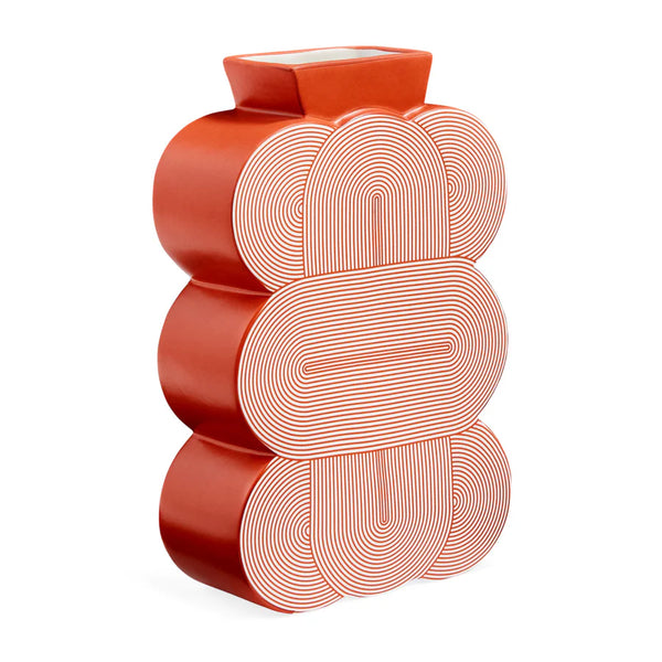 POMPIDOU MEDIUM VASE - RED - 32602