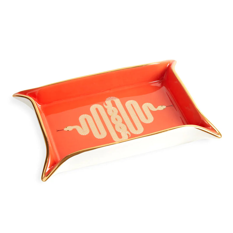 SNAKE VALET TRAY ORANGE